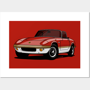 The iconic british sport car that everibody loves! Posters and Art